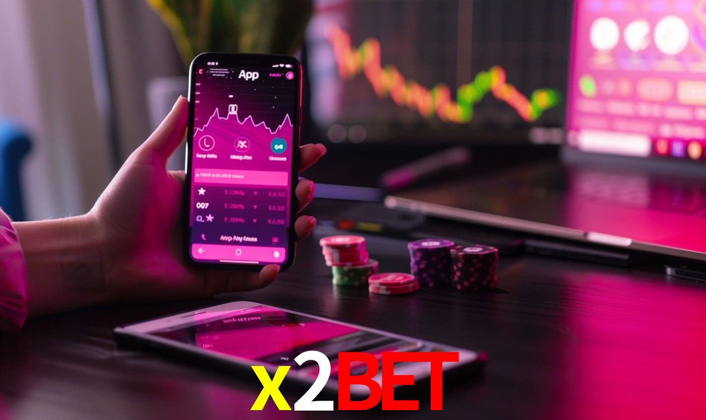 Comparação APP mobile vs versão web da x2bet